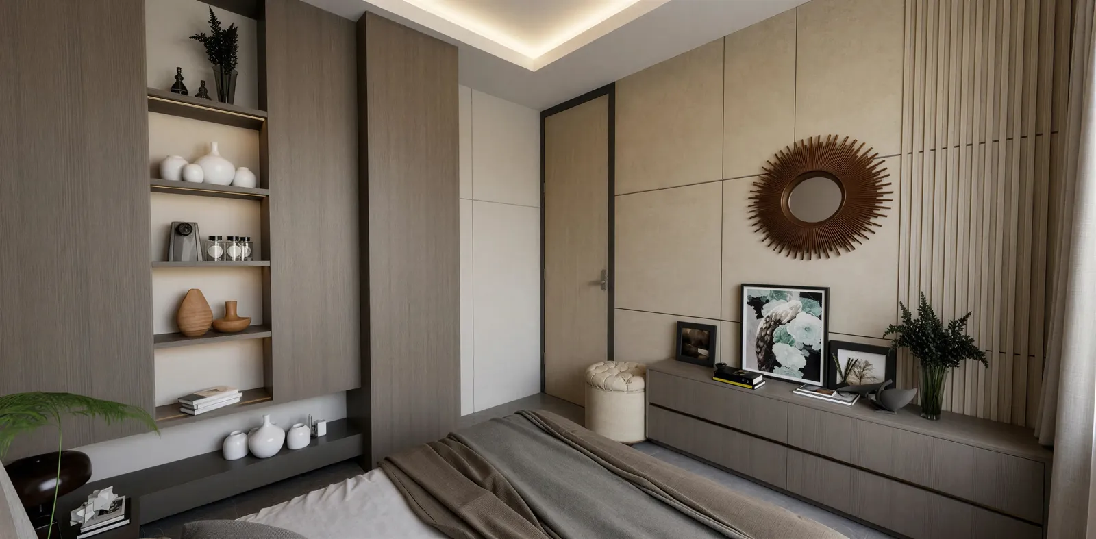 Seminyak Residence — спальня
