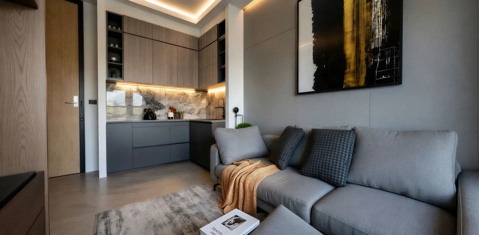 Seminyak Residence — гостиная с видом