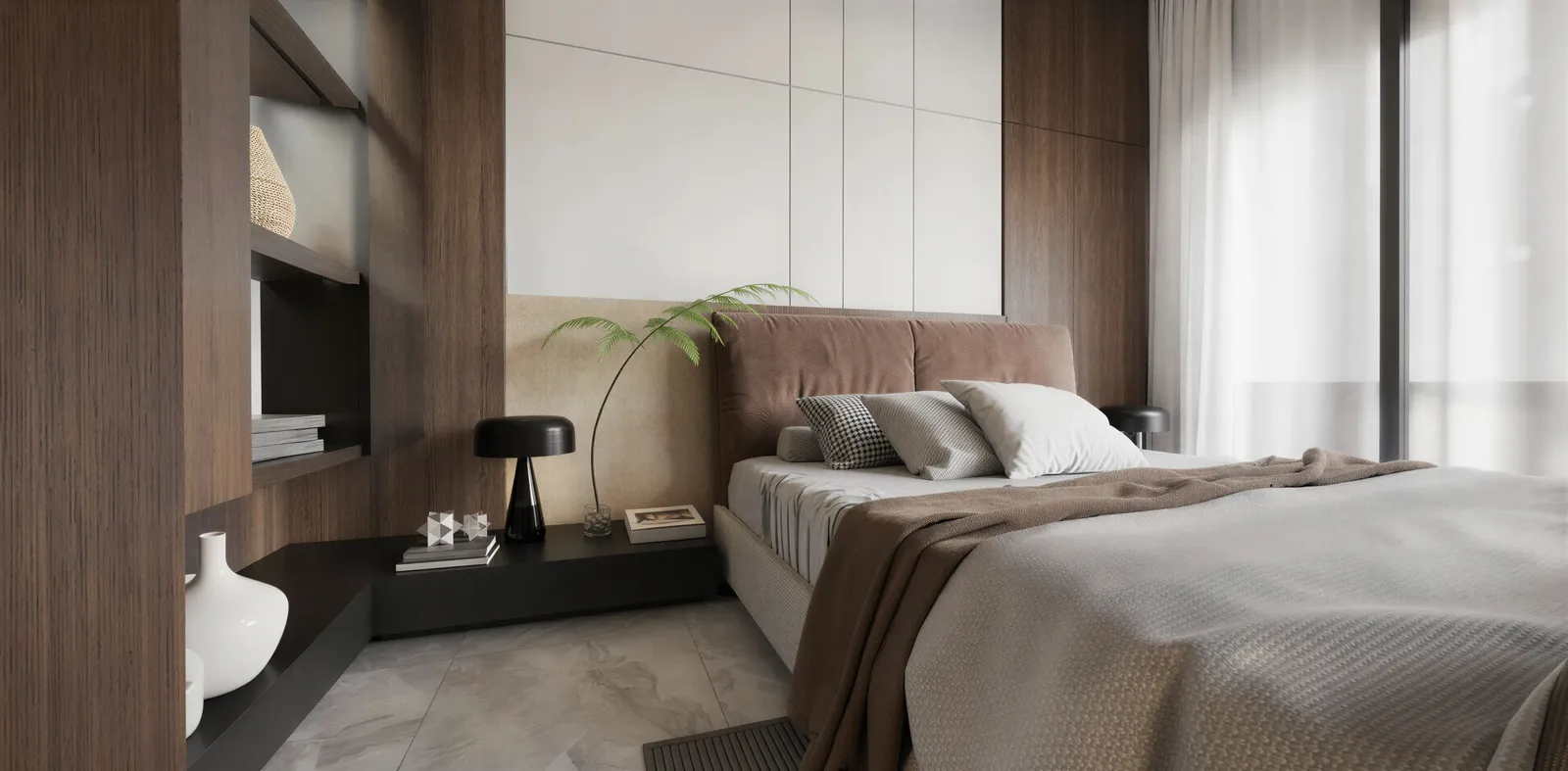Seminyak Residence — спальня