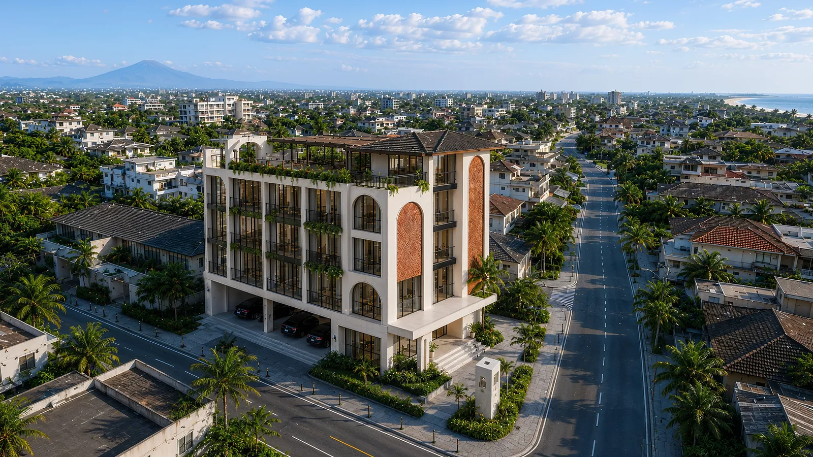 Seminyak Residence — комплекс с высоты