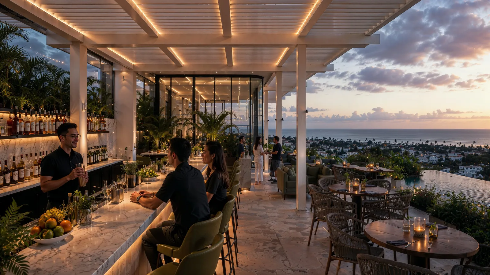 Seminyak Residence — бар на крыше