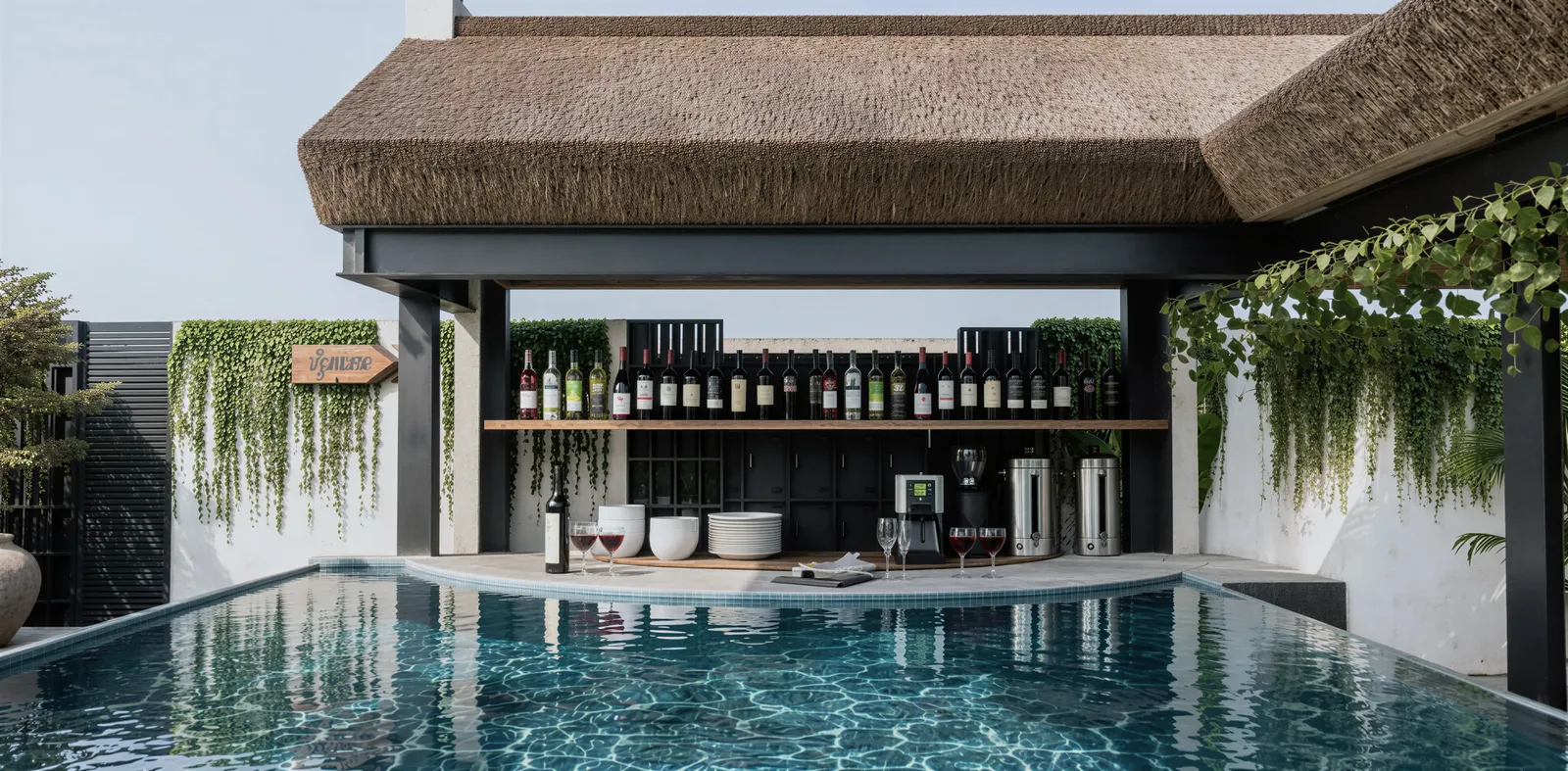 Seminyak Residence — бассейн на крыше
