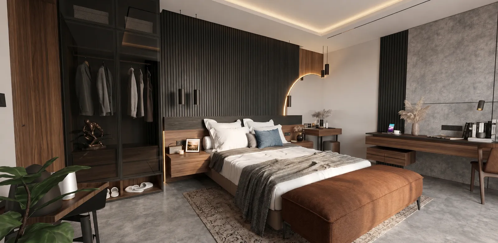 Seminyak Residence — спальня