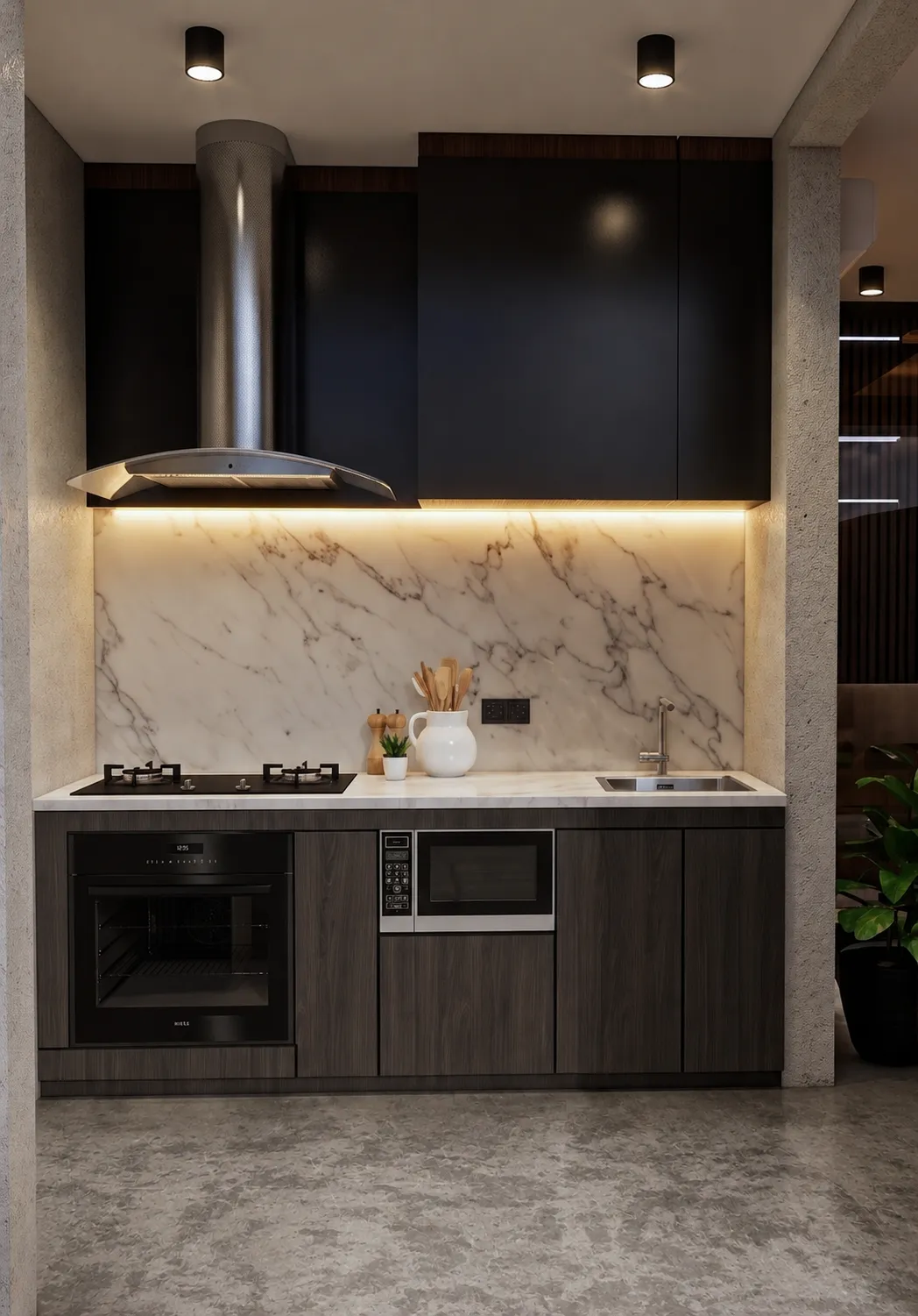 Seminyak Residence — кухня