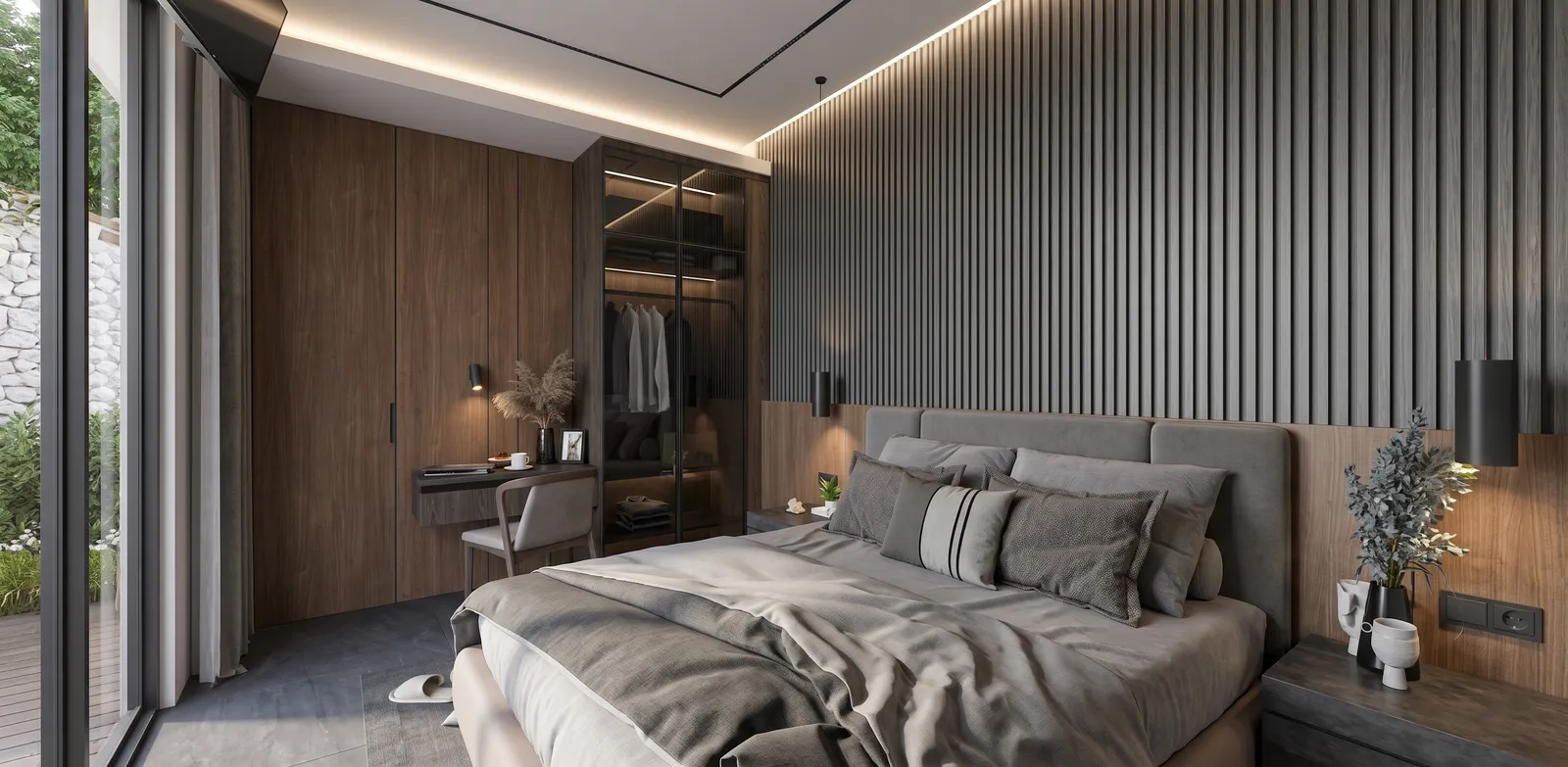 Seminyak Residence — спальня