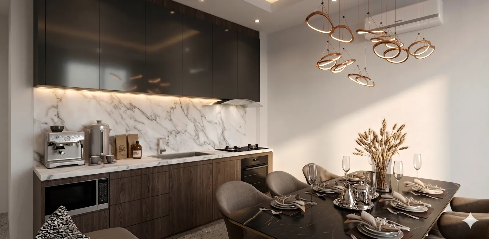 Seminyak Residence — кухня